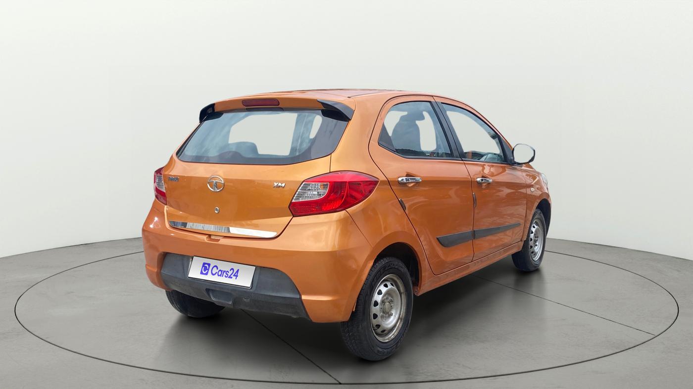 2016 Tata Tiago XM PETROL, Petrol, Manual, 55,896 km, Right Back Diagonal