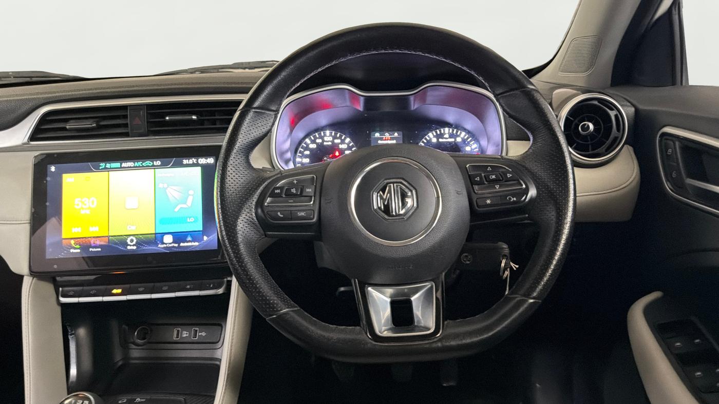 2023 MG ASTOR STYLE 1.5 MT, Petrol, Manual, 37,244 km, Steering Wheel Close Up