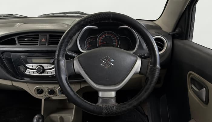 2015 Maruti Alto K10 VXI, Petrol, Manual, 28,036 km, Steering Wheel Close Up