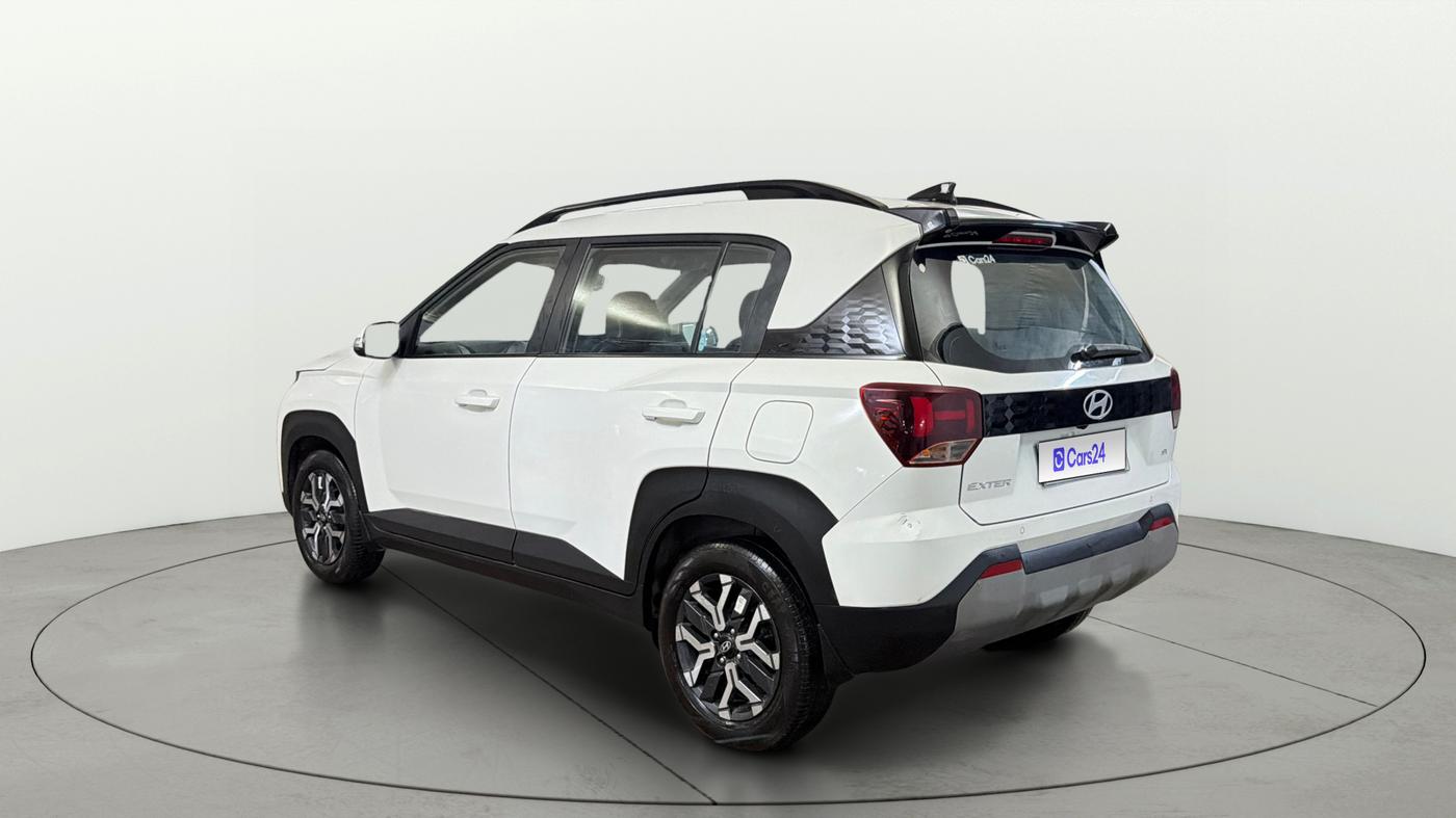 2025 Hyundai EXTER SX(O) CONNECT 1.2 AMT, Petrol, Automatic, 14,053 km, Left Back Diagonal