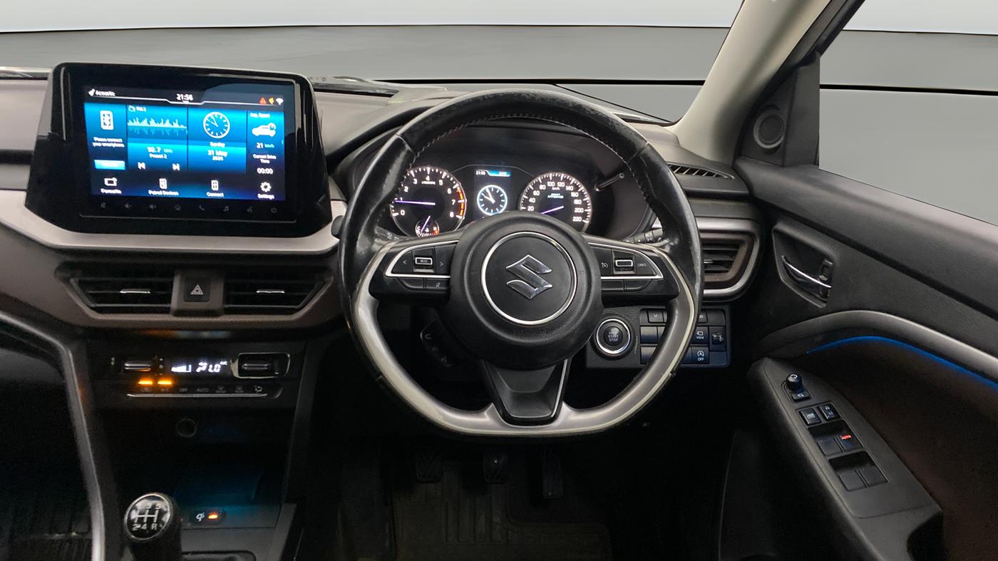 2022 Maruti BREZZA ZXI + SMART HYBRID, Petrol, Manual, 88,894 km, Steering Wheel Close Up