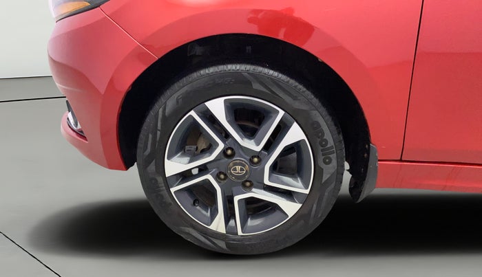 2017 Tata TIGOR XZ (O) PETROL, Petrol, Manual, 50,477 km, Left Front Wheel
