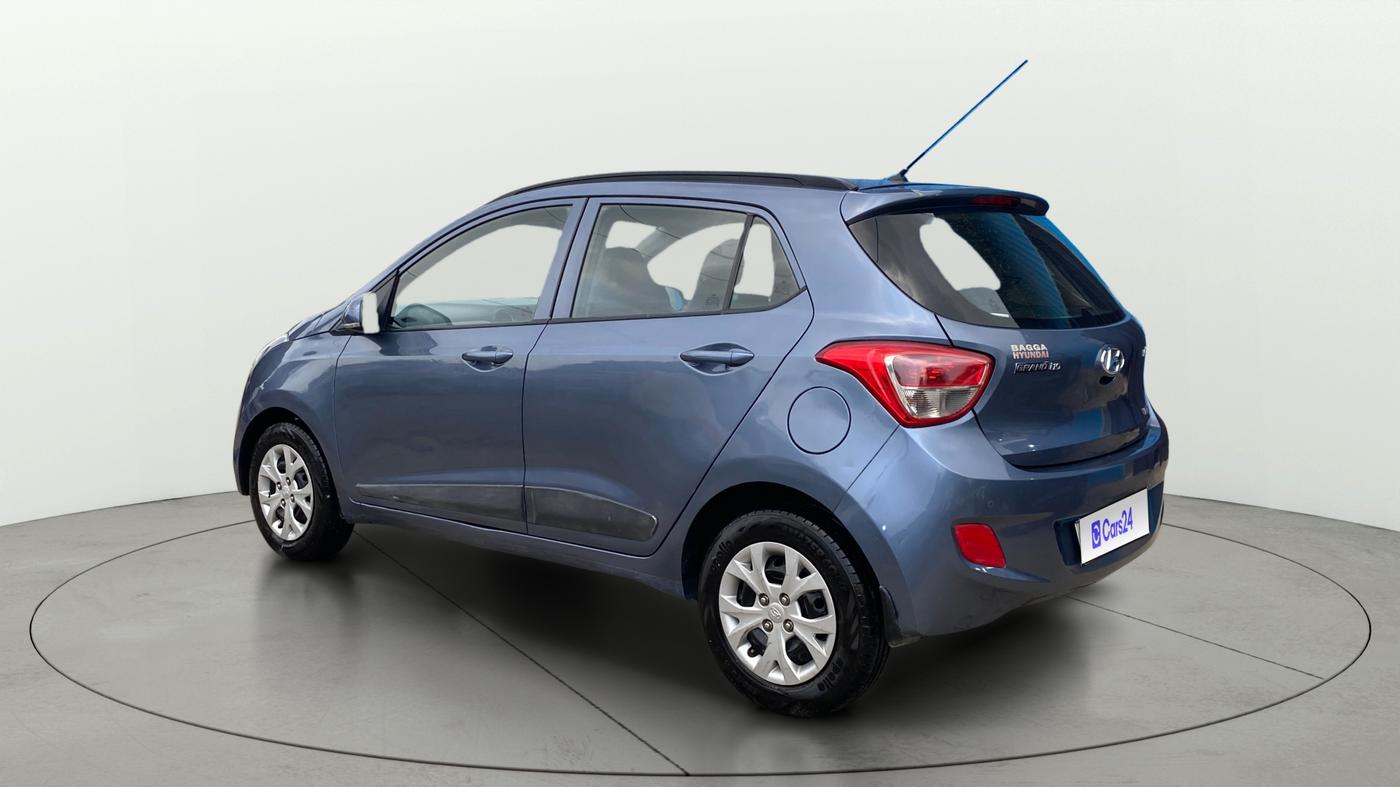 2015 Hyundai Grand i10 SPORTZ 1.2 KAPPA VTVT, Petrol, Manual, 56,278 km, Left Back Diagonal