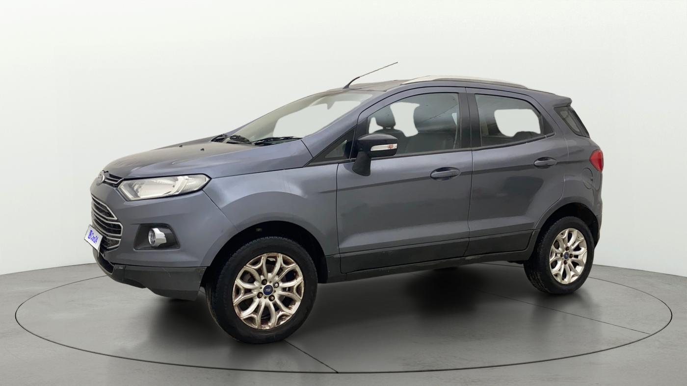 2014 Ford Ecosport TITANIUM 1.5L DIESEL (OPT), Diesel, Manual, 1,36,814 km, Left Front Diagonal