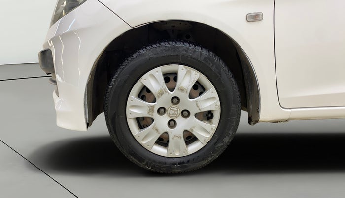 2014 Honda Brio S MT, Petrol, Manual, 1,00,976 km, Left Front Wheel