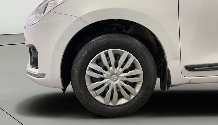 2017 Maruti Dzire VXI AMT, Petrol, Automatic, 30,924 km, Left Front Wheel