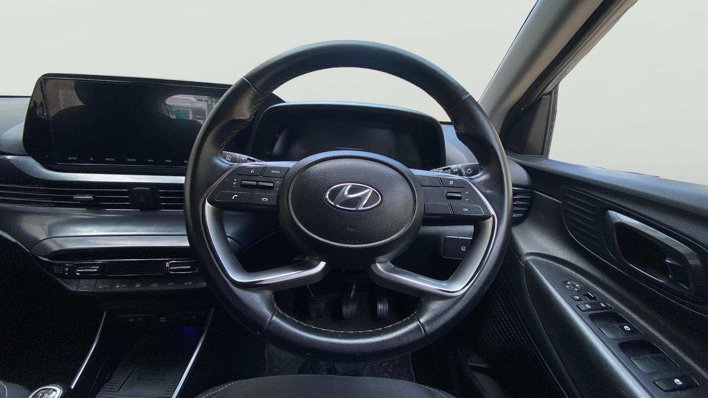 2021 Hyundai NEW I20 ASTA 1.2 MT, Petrol, Manual, 54,806 km, Steering Wheel Close Up