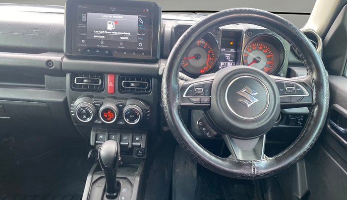 2023 Maruti JIMNY ALPHA ALL GRIP PRO AT, Petrol, Automatic, 58,559 km, Steering Wheel Close Up