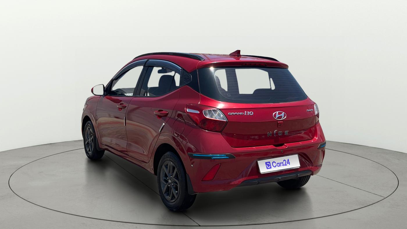 2020 Hyundai GRAND I10 NIOS SPORTZ 1.2 KAPPA VTVT, Petrol, Manual, 30,358 km, Left Back Diagonal