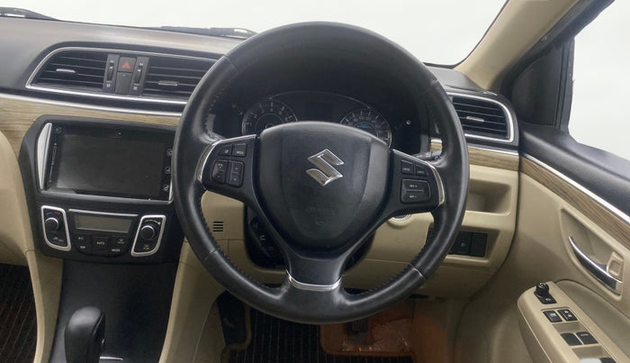 2019 Maruti Ciaz ALPHA  AT 1.5 SHVS PETROL, Petrol, Automatic, 26,699 km, Steering Wheel Close Up