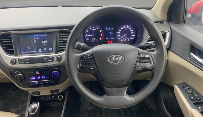 2018 Hyundai Verna 1.6 VTVT SX (O) AT, Petrol, Automatic, 96,462 km, Steering Wheel Close Up