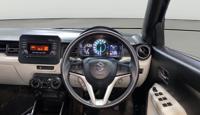 2019 Maruti IGNIS DELTA 1.2, Petrol, Manual, 32,023 km, Steering Wheel Close Up