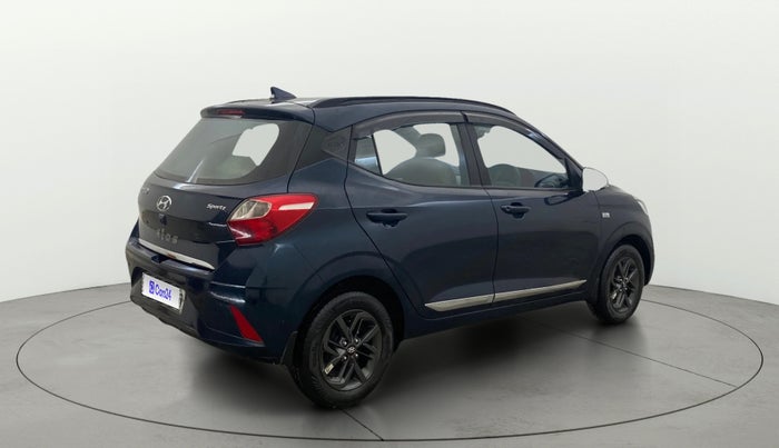 2020 Hyundai GRAND I10 NIOS SPORTZ AMT 1.2 KAPPA VTVT, Petrol, Automatic, 17,294 km, Right Back Diagonal