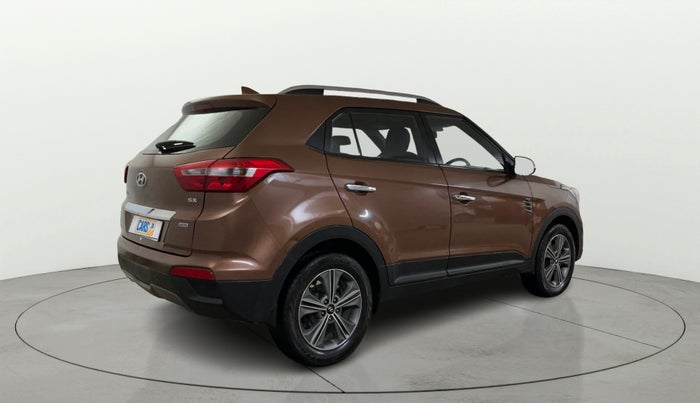 2017 Hyundai Creta SX PLUS AT 1.6 PETROL, Petrol, Automatic, 80,375 km, Right Back Diagonal