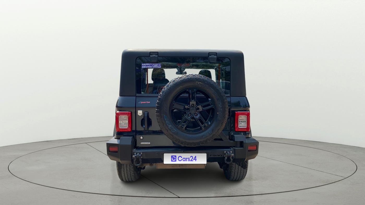2023 Mahindra Thar LX PETROL HT 4WD AT, Petrol, Automatic, 65,165 km, Back/Rear