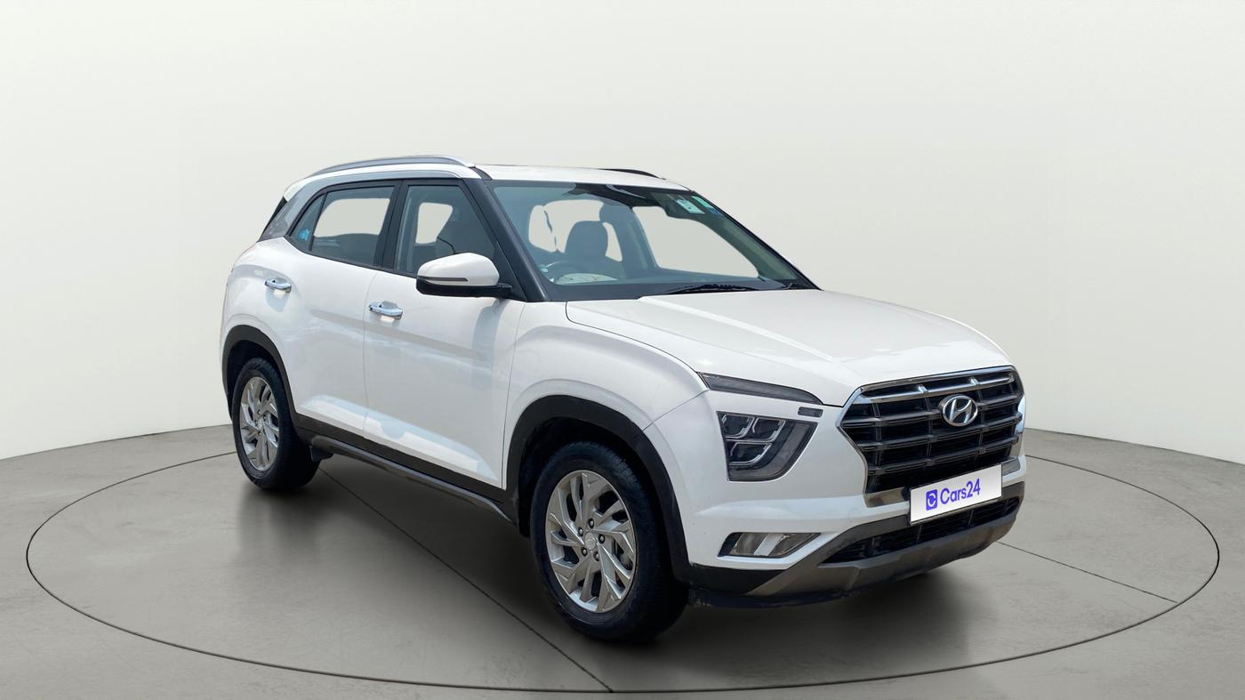 2020 Hyundai Creta SX 1.5 PETROL, Petrol, Manual, 34,586 km, Right Front Diagonal