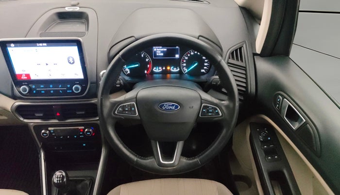 2019 Ford Ecosport TITANIUM + 1.5L PETROL, Petrol, Manual, 45,107 km, Steering Wheel Close Up