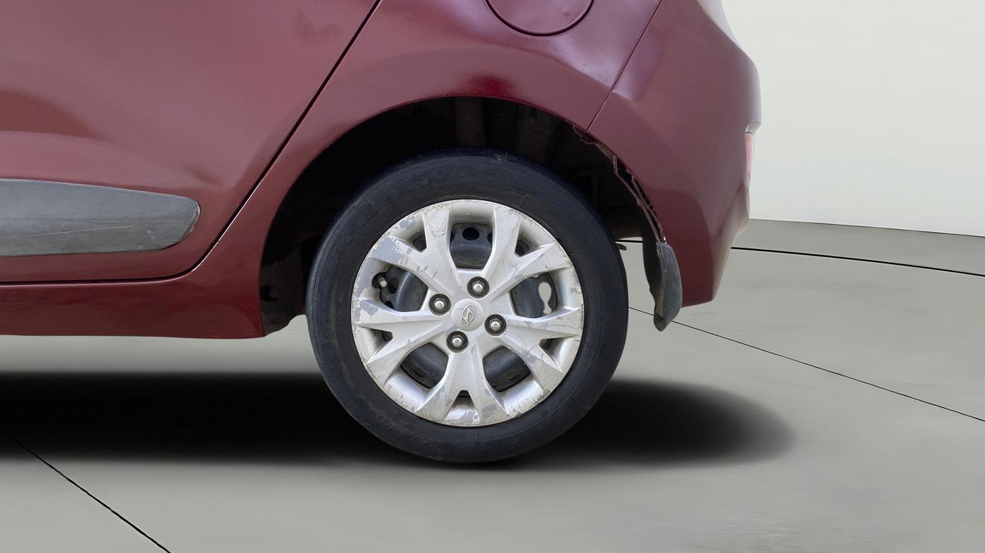 2013 Hyundai Grand i10 SPORTZ 1.2 KAPPA VTVT, Petrol, Manual, 66,349 km, Left Rear Wheel