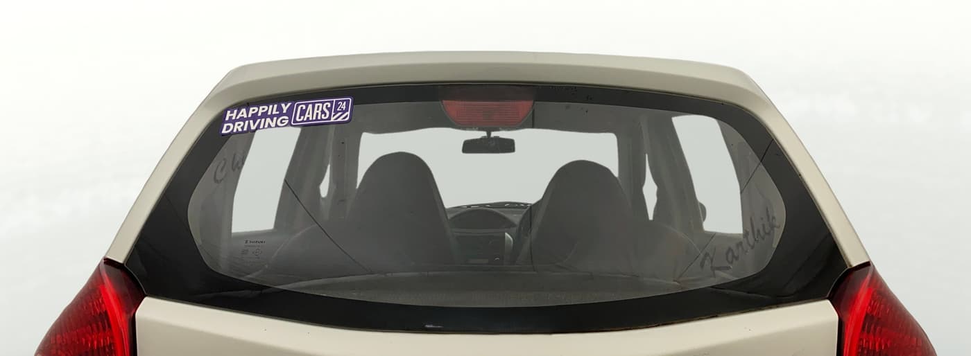 2018 Maruti Alto 800 VXI O, Petrol, Manual, 24,088 km, Rear Windshield