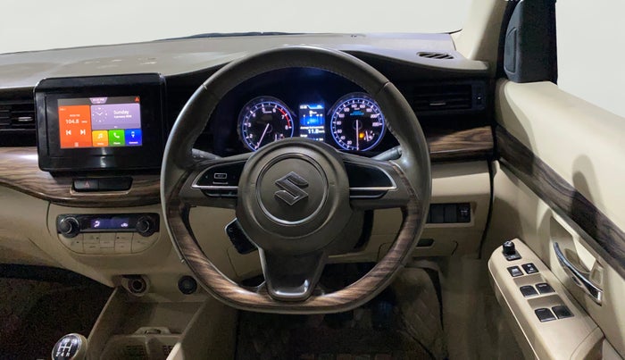2020 Maruti Ertiga ZXI+ SHVS, Petrol, Manual, 74,793 km, Steering Wheel Close Up
