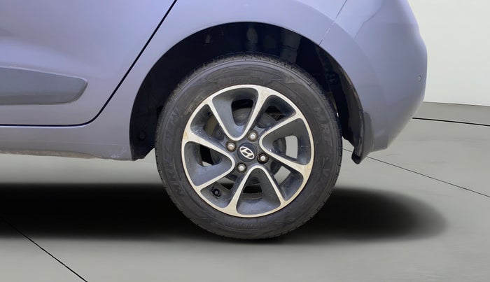 2017 Hyundai Grand i10 SPORTZ (O) AT 1.2 KAPPA VTVT, Petrol, Automatic, 23,602 km, Left Rear Wheel