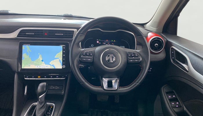 2023 MG ASTOR  SMART BLACK STORM EDITION CVT, Petrol, Automatic, 34,282 km, Steering Wheel Close Up