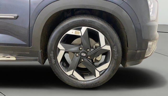 2022 Hyundai ALCAZAR PLATINUM(O) 7STR 1.5 AT, Diesel, Automatic, 43,901 km, Right Front Wheel