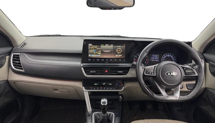 2020 KIA SELTOS HTX 1.5 PETROL, Petrol, Manual, 1,10,688 km, Dashboard
