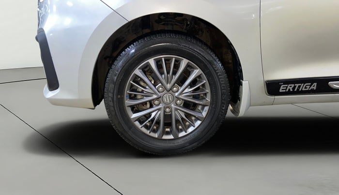 2020 Maruti Ertiga ZXI+ SHVS, Petrol, Manual, 46,413 km, Left Front Wheel