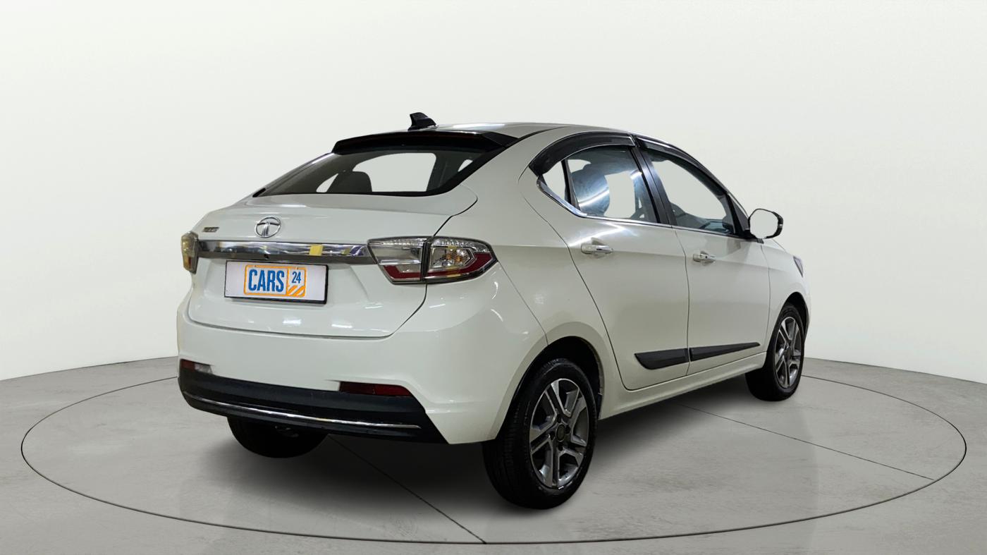 2022 Tata TIGOR XZA PLUS PETROL, Petrol, Automatic, 49,049 km, Right Back Diagonal
