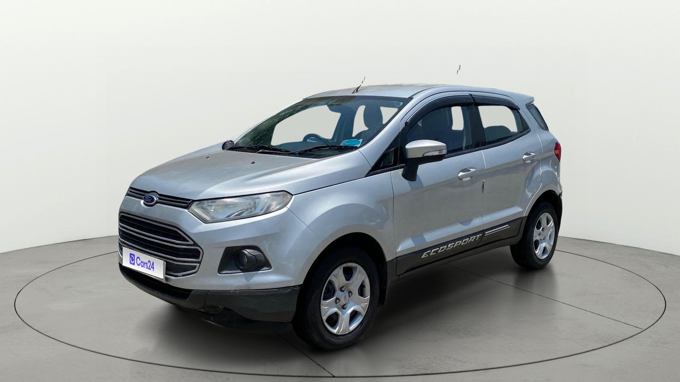 2013 Ford Ecosport TREND 1.5L DIESEL, Diesel, Manual, 1,13,894 km, Left Front Diagonal