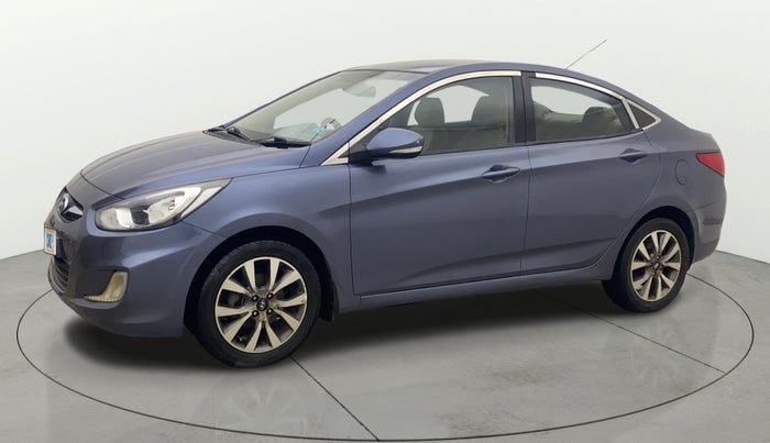 2014 Hyundai Verna FLUIDIC 1.6 CRDI SX, Diesel, Manual, 1,04,935 km, Left Front Diagonal