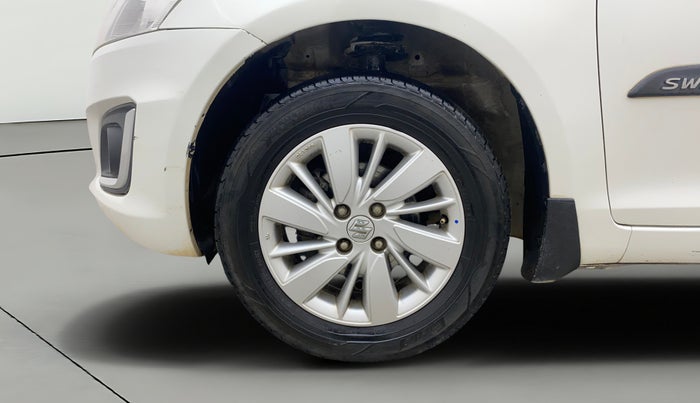 2016 Maruti Swift ZXI, Petrol, Manual, 1,05,195 km, Left Front Wheel