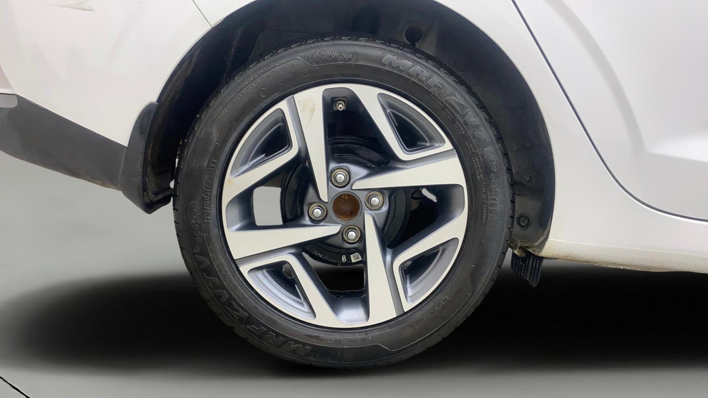 2024 Hyundai AURA SX PLUS 1.2 AMT, Petrol, Automatic, 12,164 km, Right Rear Wheel