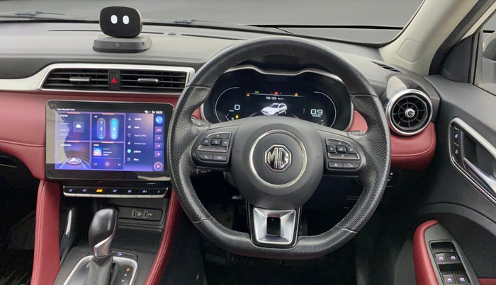 2022 MG ASTOR SAVVY 1.3 TURBO AT S RED, Petrol, Automatic, 27,333 km, Steering Wheel Close Up