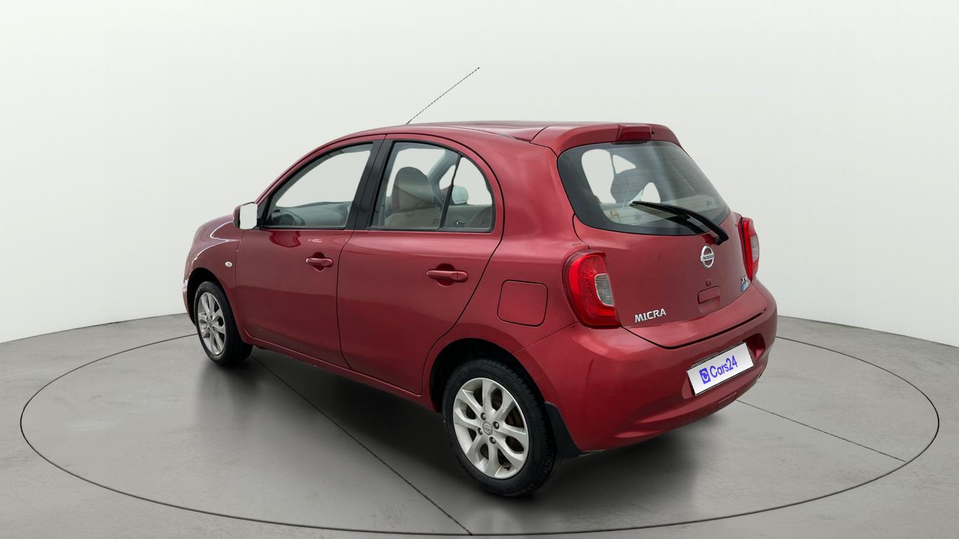 2013 Nissan Micra XV CVT, Petrol, Automatic, 68,014 km, Left Back Diagonal