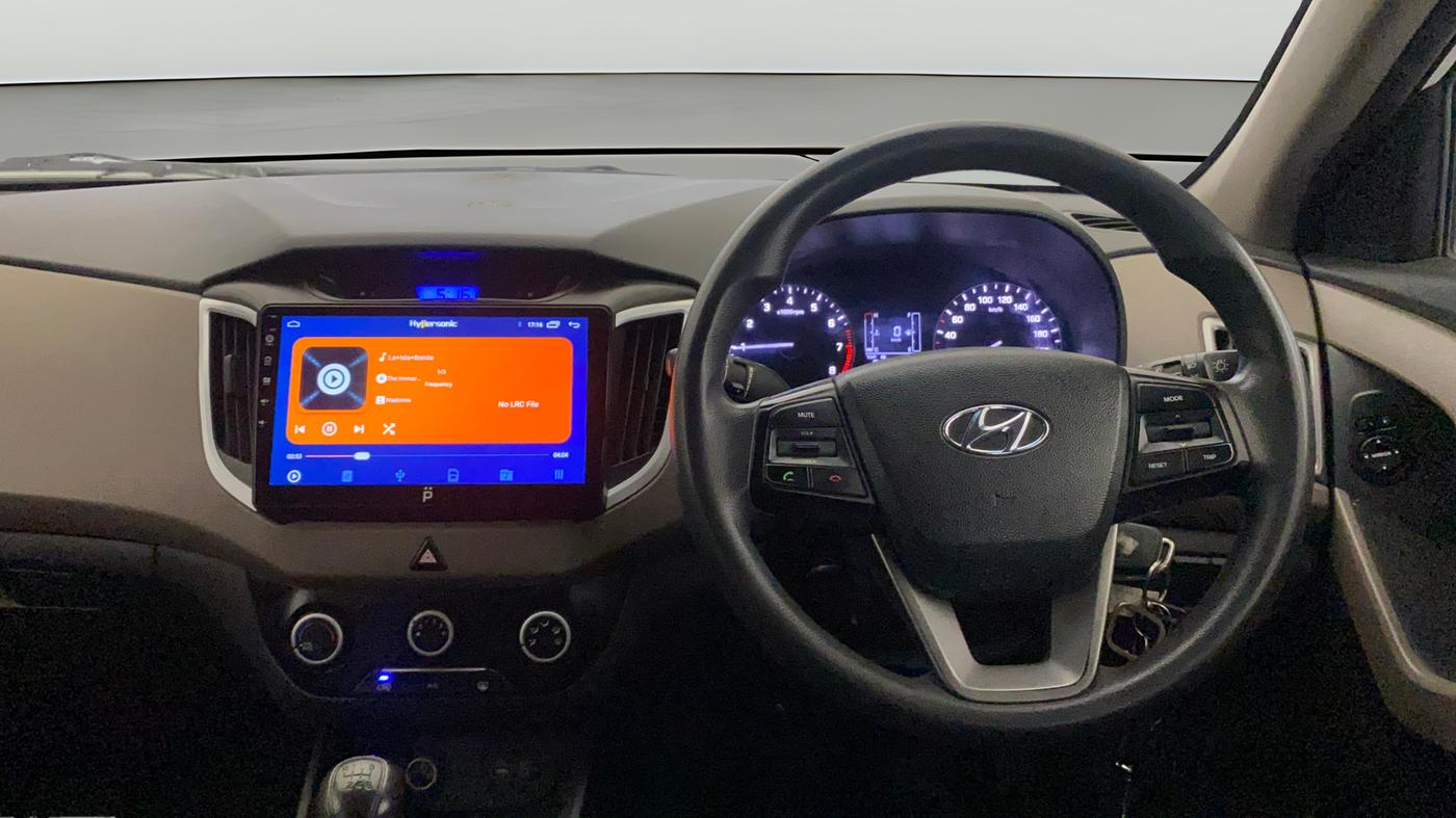 2016 Hyundai Creta S 1.6 PETROL, Petrol, Manual, 70,803 km, Steering Wheel Close Up