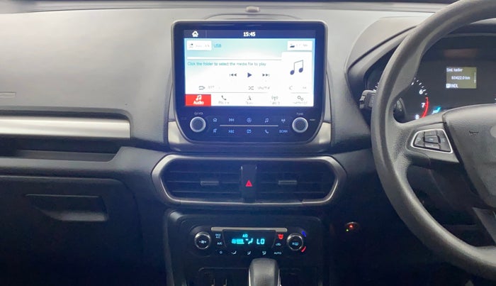 2018 Ford Ecosport TREND + 1.5L PETROL AT, CNG, Automatic, 60,421 km, Air Conditioner