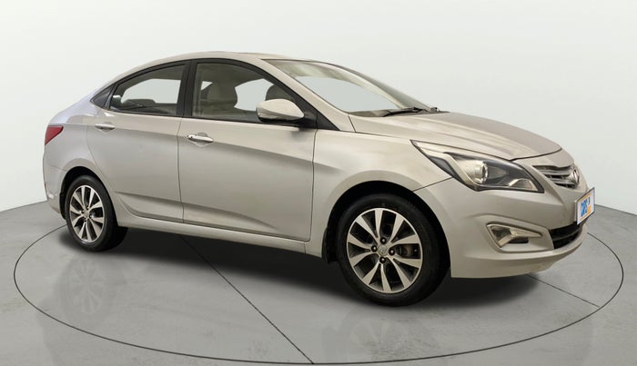 2017 Hyundai Verna 1.6 VTVT SX (O), Petrol, Manual, 74,214 km, Right Front Diagonal