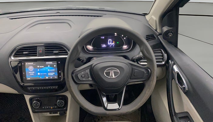 2022 Tata TIGOR XZ PLUS CNG, CNG, Manual, 27,920 km, Steering Wheel Close Up