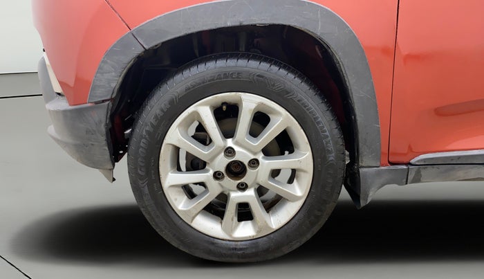 2017 Mahindra Kuv100 K8 D 6 STR, Diesel, Manual, 1,21,731 km, Left Front Wheel