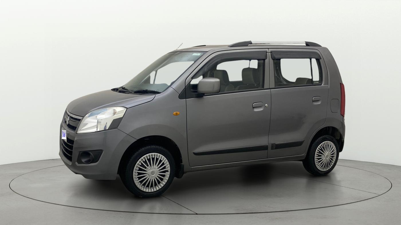 2014 Maruti Wagon R 1.0 VXI, Petrol, Manual, 51,855 km, Left Front Diagonal