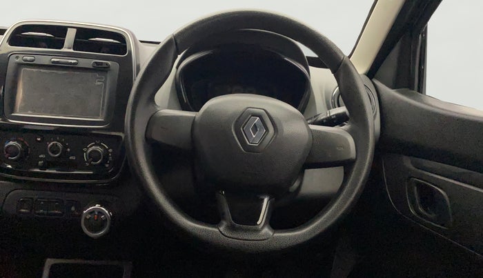 2017 Renault Kwid RXT 1.0 AMT, Petrol, Automatic, 39,400 km, Steering Wheel Close Up