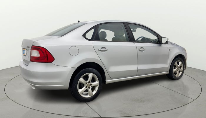 2013 Skoda Rapid ELEGANCE 1.6 TDI CR MT, Diesel, Manual, 1,46,490 km, Right Back Diagonal