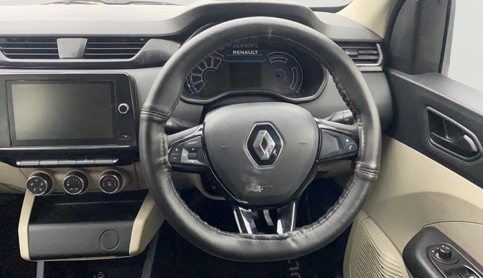 2022 Renault TRIBER RXT AMT, Petrol, Automatic, 45,118 km, Steering Wheel Close Up