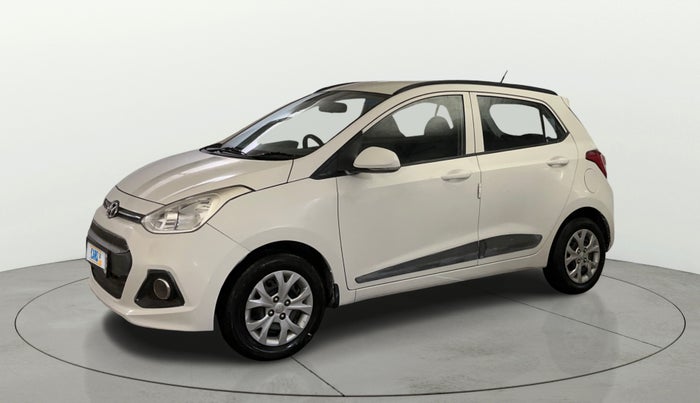 2015 Hyundai Grand i10 SPORTZ 1.2 KAPPA VTVT, Petrol, Manual, 23,597 km, Left Front Diagonal