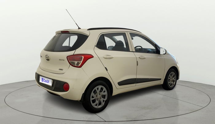 2017 Hyundai Grand i10 SPORTZ (O) 1.2 U2 CRDI, Diesel, Manual, 1,44,028 km, Right Back Diagonal