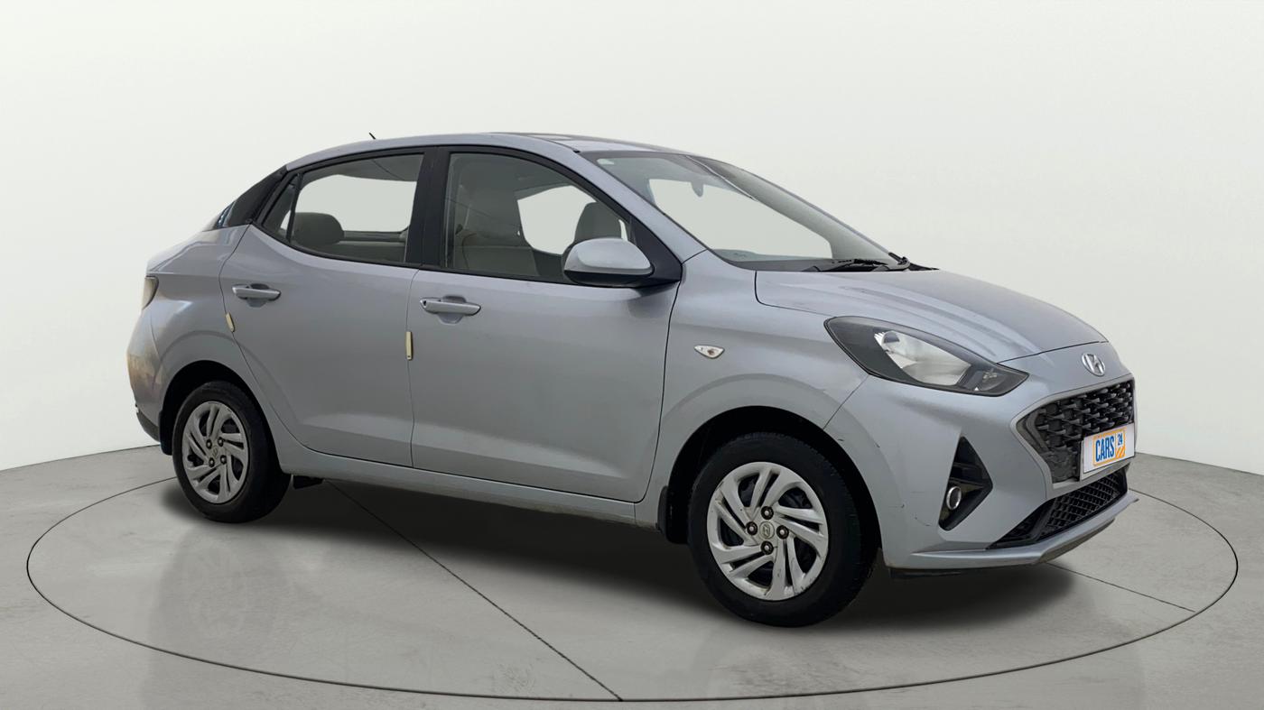 2021 Hyundai AURA S 1.2 CNG, CNG, Manual, 79,118 km, Right Front Diagonal