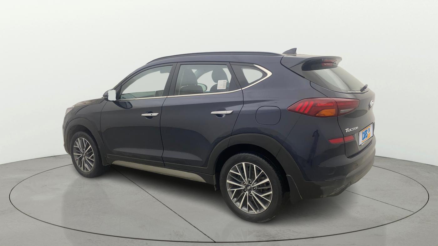 2021 Hyundai Tucson GLS 2WD AT PETROL, Petrol, Automatic, 46,674 km, Left Back Diagonal