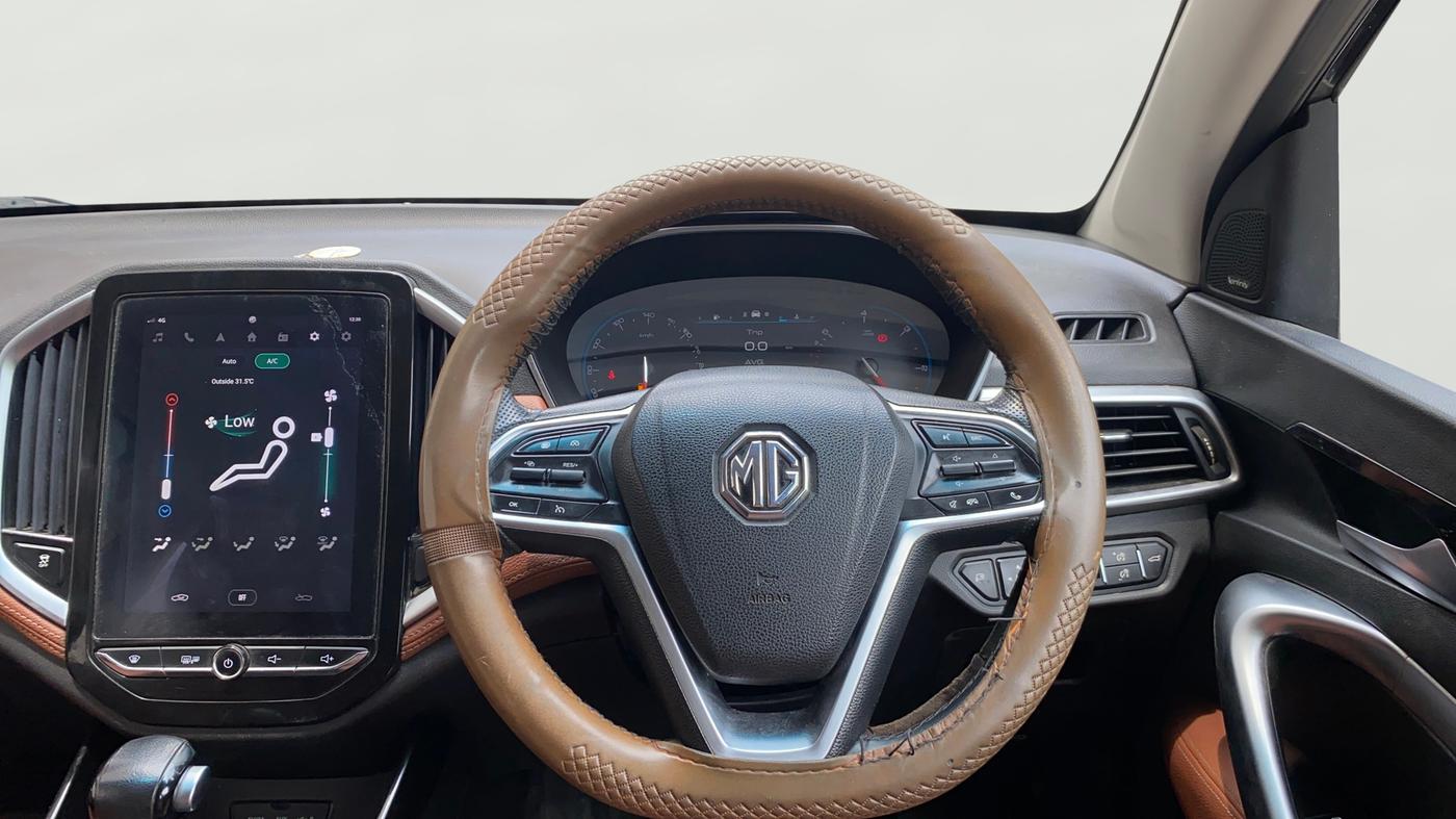 2020 MG HECTOR PLUS SHARP 1.5 PETROL TURBO DCT 6-STR, Petrol, Automatic, 88,408 km, Steering Wheel Close Up